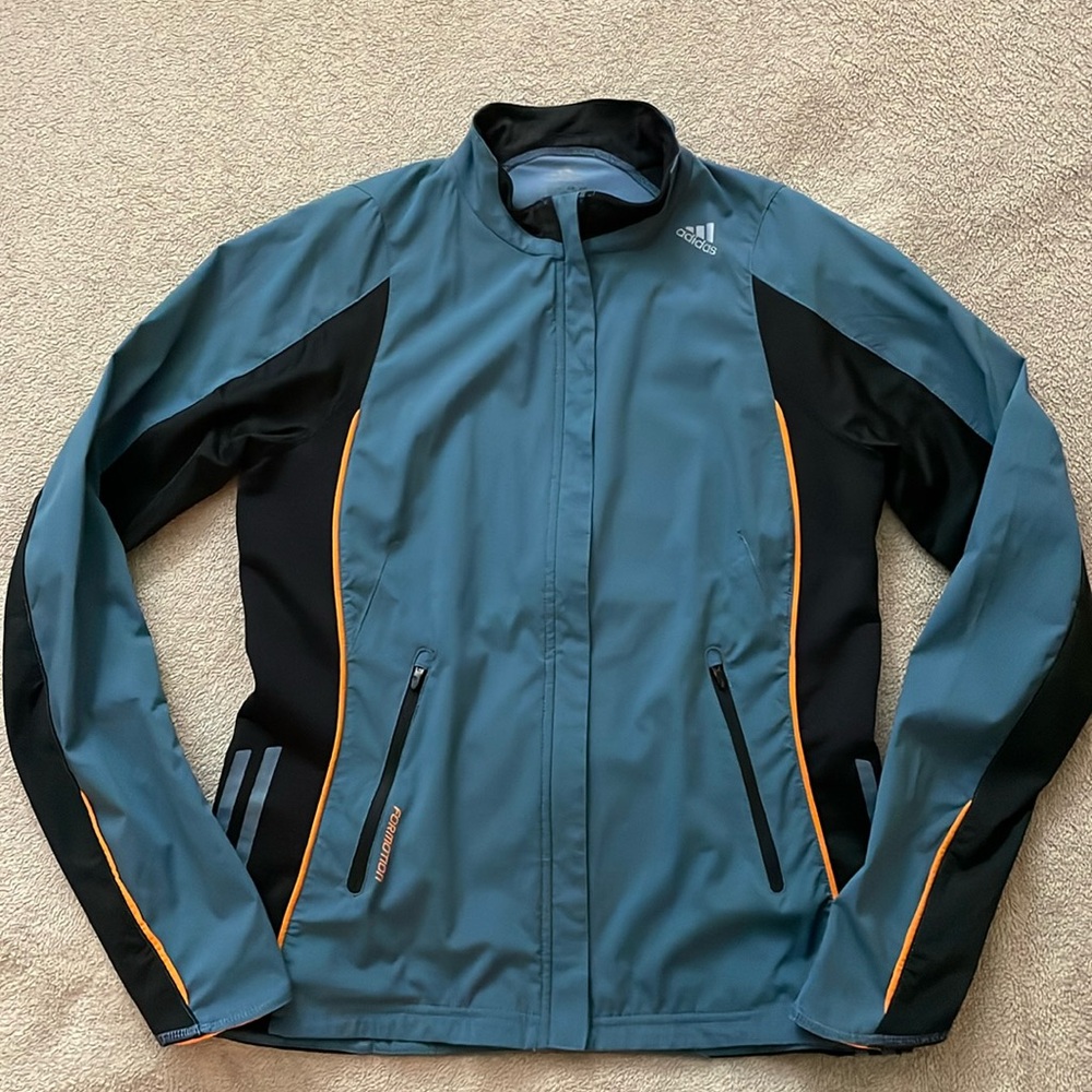 Adidas clima-cool formotion zip up windbreaker jacket